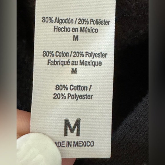 NOBODY CARES WORK HARDER HOODED SWEATSHIRT - MEDIUM - Picture 7 of 7